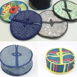 Roti Zipper Bag  | Reusable Airtight & Insulated Storage Bag | Keeps Chapati Fresh, Soft & Warm | Random Design